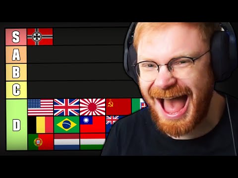 I Ranked EVERY Country in HOI4 from Worst to Best