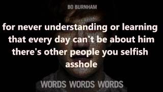 Bo Burnham - Art is Dead with Lyrics!