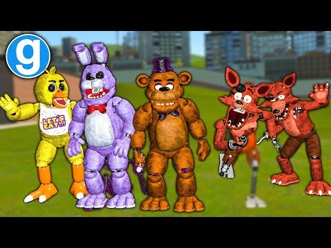 New Fazbear Ultimate Pill Pack Update - Five Nights at Freddy's Gmod - Garry's Mod Gameplay