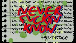 Cover art for NEVER FUCKIN KNOW