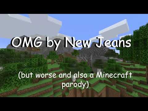 OMG BY NEW JEANS : THE MINECRAFT PARODY MUSIC VIDEO
