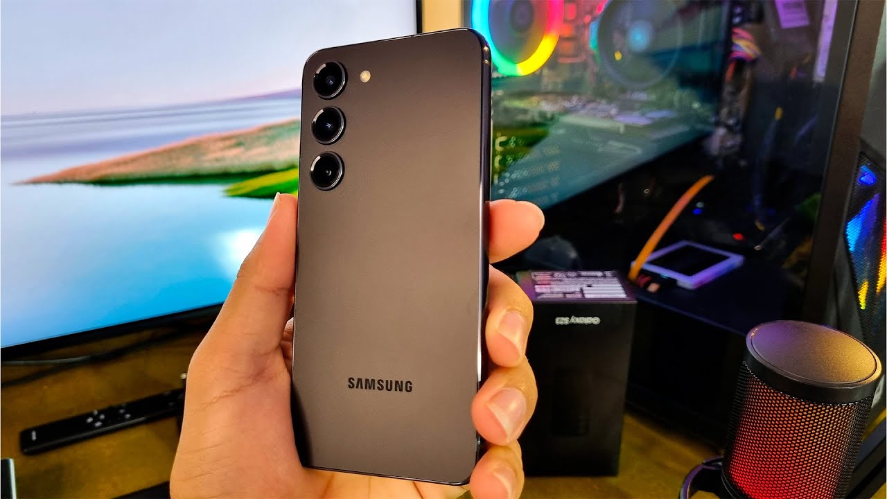 Samsung GALAXY S23 de 512g Unboxing Completo teste de câmeras