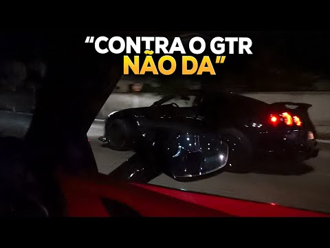 GABE E JON VLOGS NA FERRARI CONTRA O GTR DO PIUZINHO