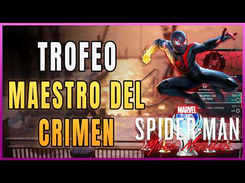 Cómo conseguir el trofeo Maestro del Crimen en Spider-Man Miles Morales