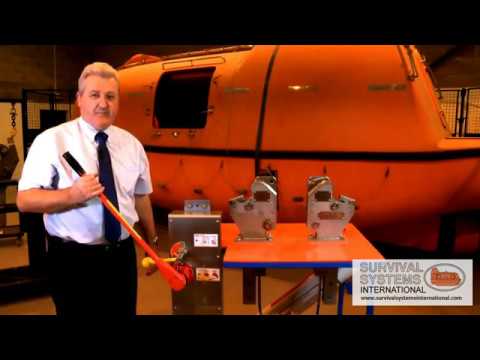 Lifeboat Hook, Triple 5Lx Demonstration by Survival Systems International UK