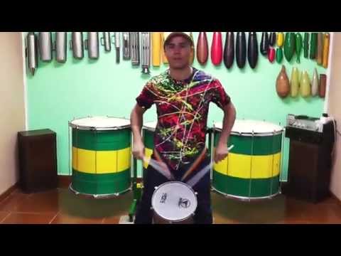 Batucada Lesson TUTORIAL  SAMBA  AFRO-BAHIA