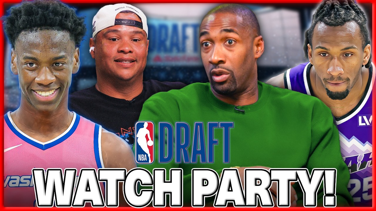 LVE NBA DRAFT WATCH PARTY ! W/ Josiah Johnson