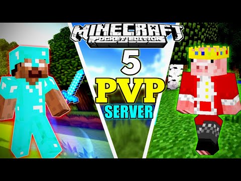 Top 5 Best PvP Server For Minecraft PE/Bedrock