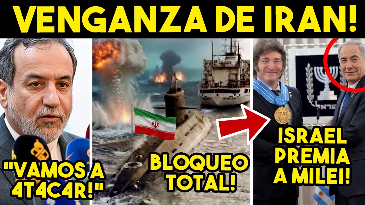 CRECE PESADILLA! IRAN SUELTA GOLPE SORPRESA, ATORAN A TRUMP. ISRAEL PREMIA A MILEI, PARA LLORAR.