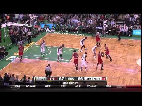Derrick Rose 25Pts 7Assists vs Boston Celtics...