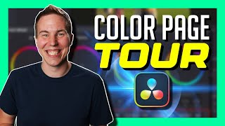Full COLOR Page Tour for DaVinci Resolve Beginners