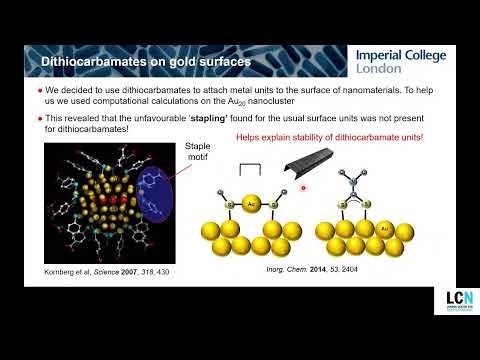 LCN Joint Seminar Series -  Nanoparticle and Labelling