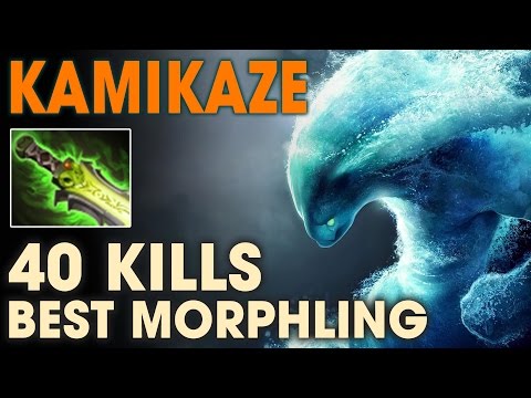 Kamikaze Morphling with 40 Kills - Best Morphling In The World - Dota 2 Highlights 2016