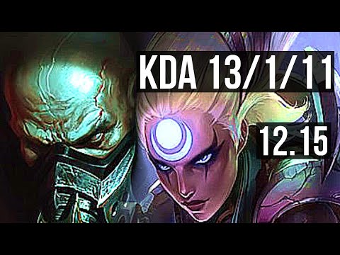 URGOT vs DIANA (MID) | 13/1/11, Legendary, 1.0M mastery | EUW Diamond | 12.15