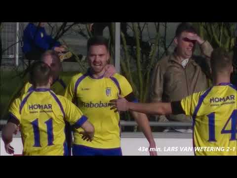Wereldgoal Lars van Wetering Nunspeet-DOS Kampen 01-02-2020