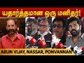 Arun Vijay Nassar Ponvannan Speech About Director S P Jananathan