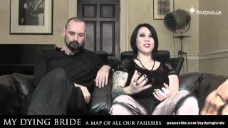 My Dying Bride - Aaron and Lena answer questions at Peaceville HQ