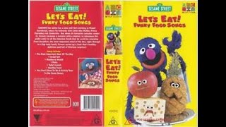 Sesame Street Lets Eat Australian VHS