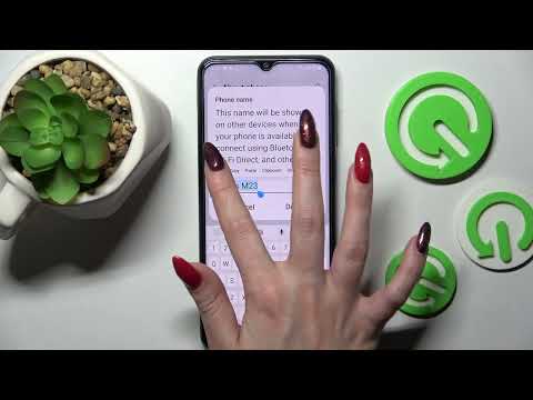 Samsung Galaxy M23 - How To Change Device Name