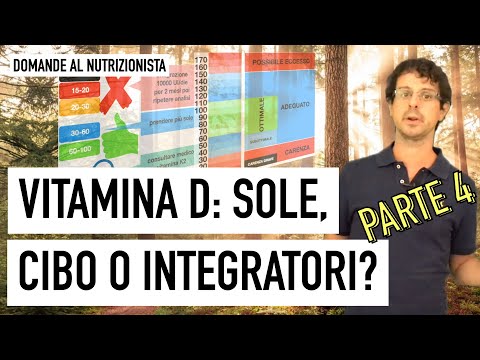 Vitamina D: sole, cibo o integratori?