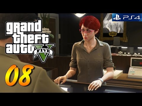 GTA 5 PS4 Gameplay Walkthrough Part 8 (First Person)