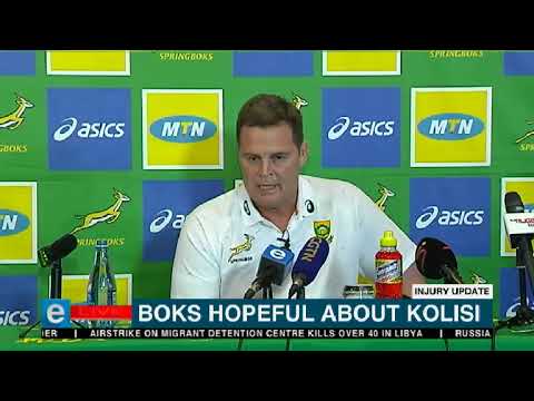 Springboks anxious about Siya Kolisi fitness