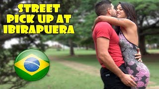 Kissing a Brazilian Fitness Model Prank!