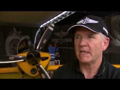 Nigel Lamb ahead of Gdynia race - Red Bull Air Race 2014