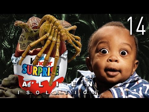 ALIEN Isolation Walkthrough Part 14 - Alien Surprise