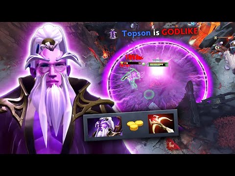 When Topson goes FULL ON RIGHT-CLICK BUILD on Void Spirit