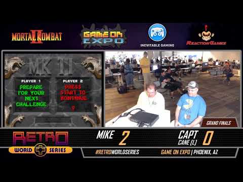 2017 Game On Expo - Mortal Kombat II (SNES) - Grand Finals: Mobjects vs Capt Cane