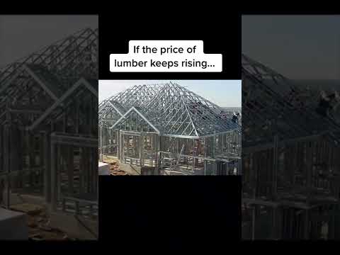 Metal Framing in a house 🤯...