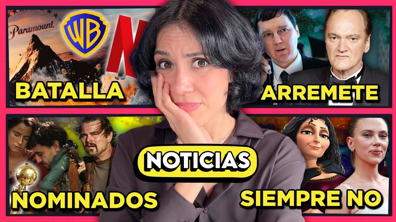 ¡SIGUE EL DRAMA!: NETFLIX VS PARAMOUNT | TARANTINO ARREMETE  | SCARLETT SIEMPRE NO