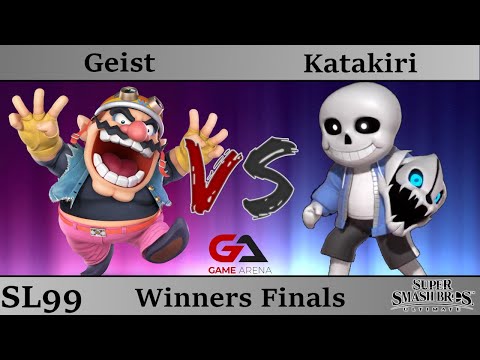 SmashLAN'd 99 - Winners Finals: Geist (Wario) vs Katakiri (Sans Mii Gunner)