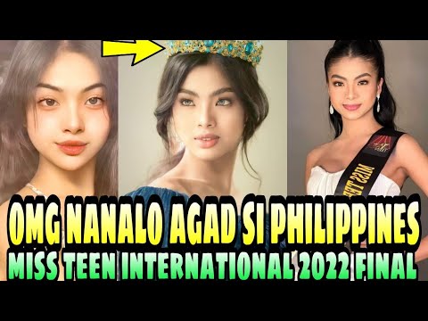 GRABE NANALO AGAD SI PHILIPPINES NO MAKEUP CHALLENGE SA MISS TEEN INTERNATIONAL 2022 JIRAH HERNANDEZ