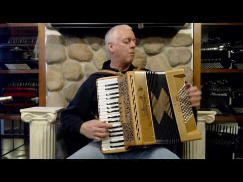 SALTCLE3572CW - Cherry Saltarelle Cleggan Piano Accordion LMM 35 72 $6999