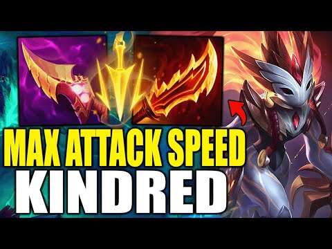 MACHINE GUN KINDRED Deletes Everyone In Seconds! (Rageblade Onhit Kindred Breaks The AS Cap!)