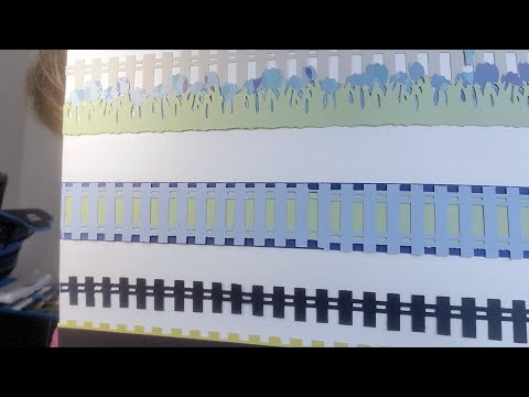 Train Tracks Border Punch Ideas by Creative Memories