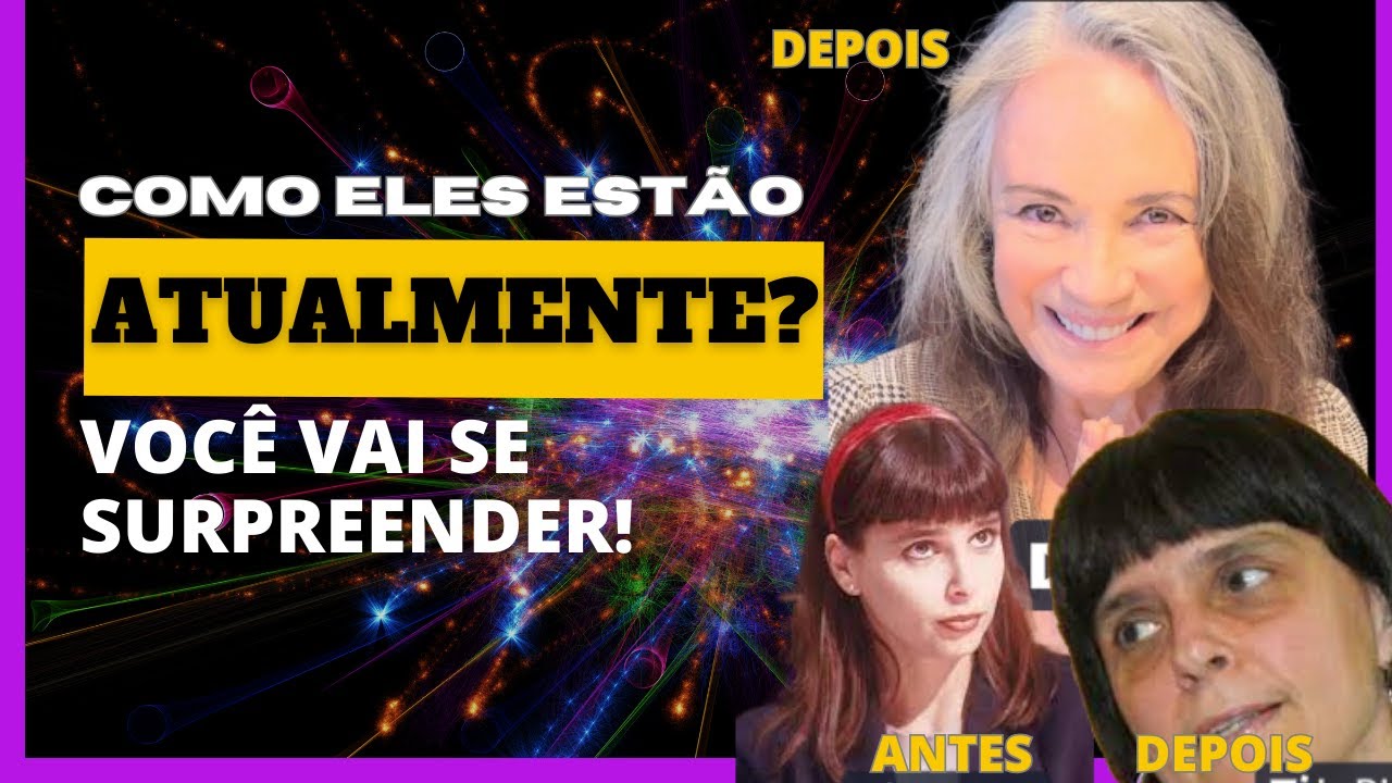 Como Está o Elenco Principal da Novela Vale Tudo 37 Anos Depois