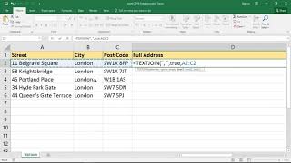Download the video "How to Use the TEXTJOIN Function in Excel"