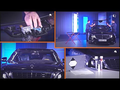 Mercedes-Benz S-Klasse Windschutzscheibe ausbauen - Teil 2