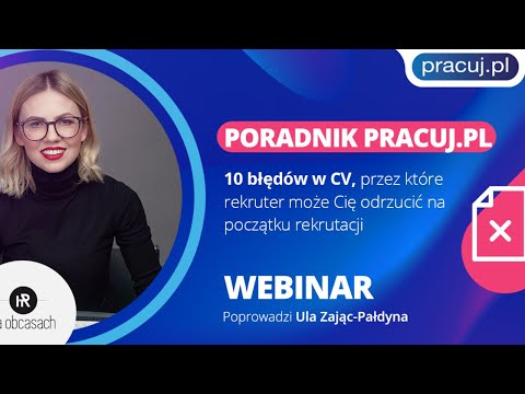 Poradnik Pracuj.pl – 10 najczęstszych błędów w CV