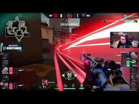 TenZ just dancing around RISE | Sentinels vs RISE