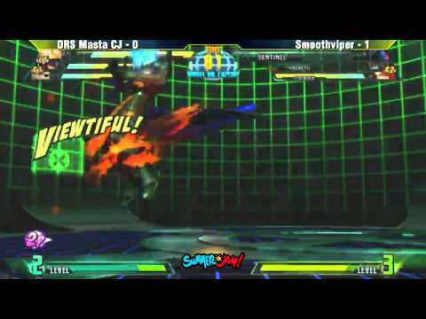 DRS MastaCJ vs Smoothviper MVC3 Top 8 - GVN Summer Jam 5