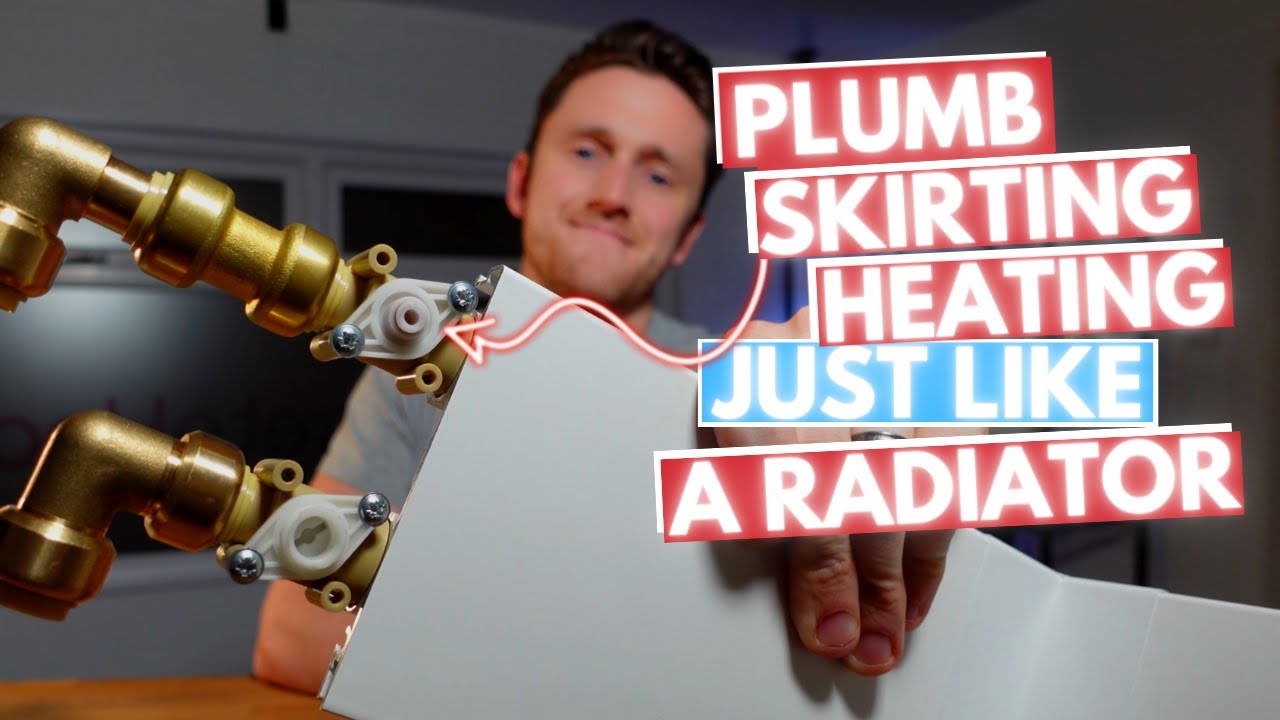 Plumb Skirting Heating just like a Radiator