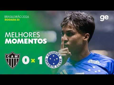 Gols e melhores lances de Atlético Mineiro x Cruzeiro
