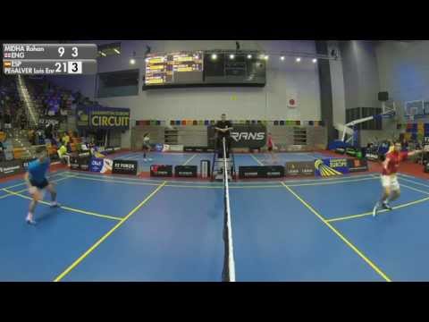 Luís Enrique Peñalver vs Rohan Midha (MS, Qualifying) - 2015 Czech International