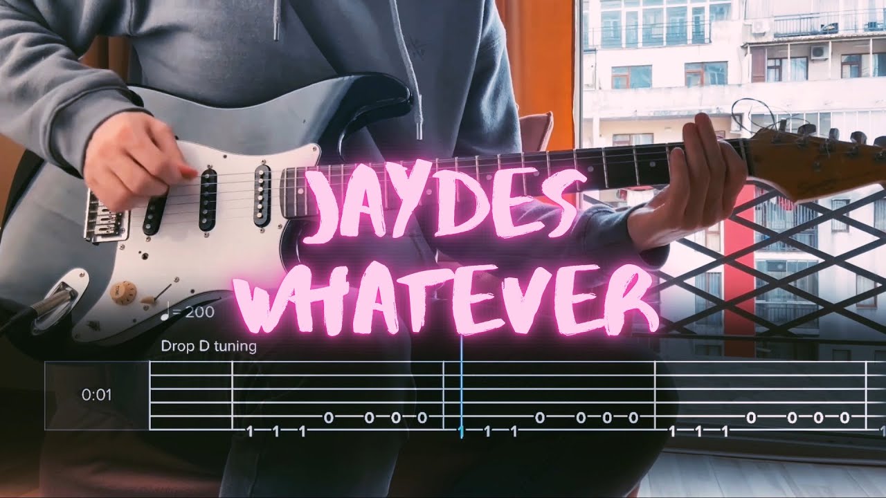 whatever jaydes Сover / Guitar Tab