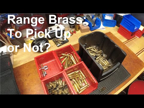 Range Brass: Pick It Up (and Reuse It) or Leave it Where it Lies?
