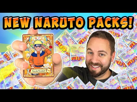 They Finally Released ENGLISH Naruto Cards! | Kayou Series 1 Heaven Scroll Unboxing (96 Packs!)